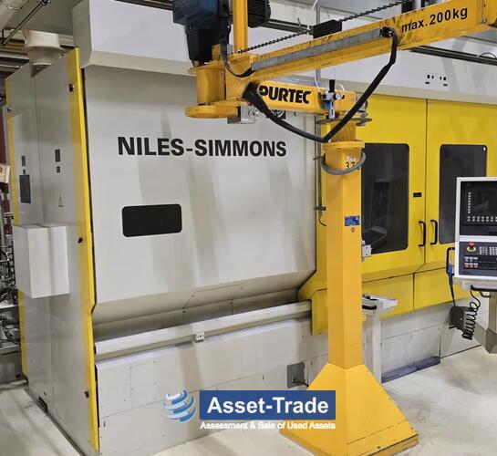 CNC-Drehmaschine zum Drehen von Flanschen und Stiften Niles Simmons N 30 - 1.500 | 2004