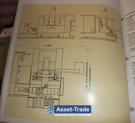 ​​​​​​​Gebrauchte HÜLLER HILLE nb-h 70 CNC Bearbeitungszentrum | Asset-Trade