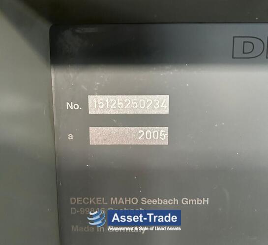 Second Hand DMG Deckel Maho Typ DMF 250 linear traveling column machine for sale