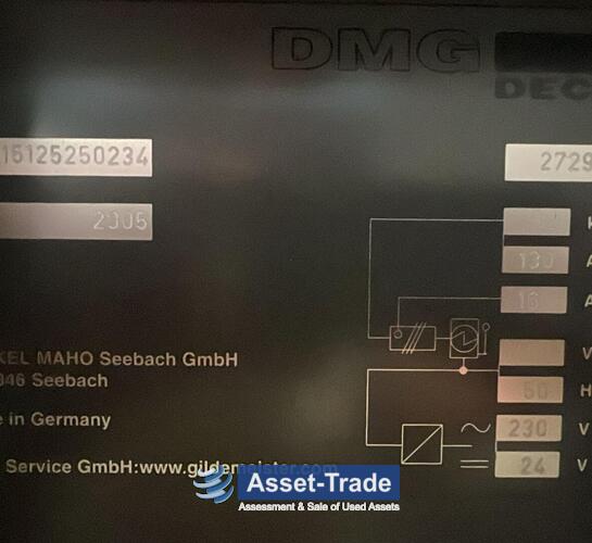 Second Hand DMG Deckel Maho Typ DMF 250 linear traveling column machine for sale