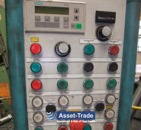 RAFAMET Karuselldrehmaschine 3500x1900mm mit Siemens Steuerung