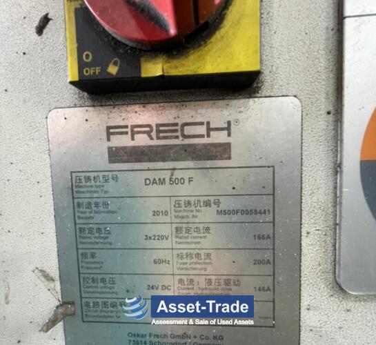 Preiswerte FRECH DAM500F Warmkammer-Druckgießmaschine kaufen