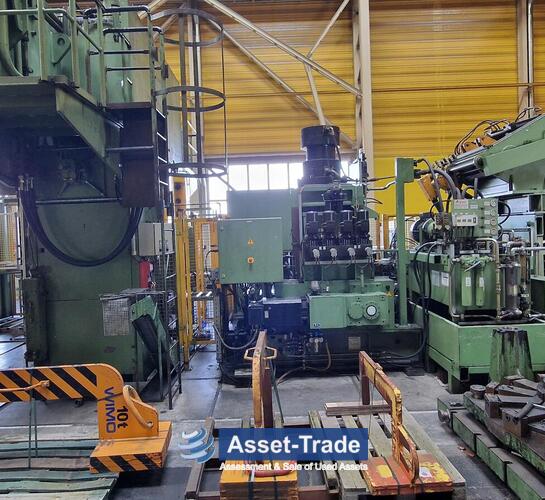 Second Hand Wheel Disc Production Line with Schirmer + Plate 16 MN Press & Schleicher Coil Line for sale
