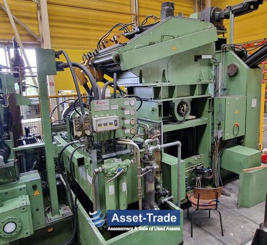 Second Hand Wheel Disc Production Line with Schirmer + Plate 16 MN Press & Schleicher Coil Line for sale