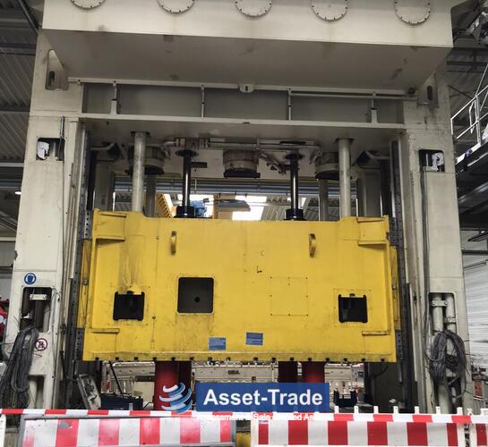 Second Hand ONA EBd-80-4-AK 800 tons hydraulic deep-drawing press for sale