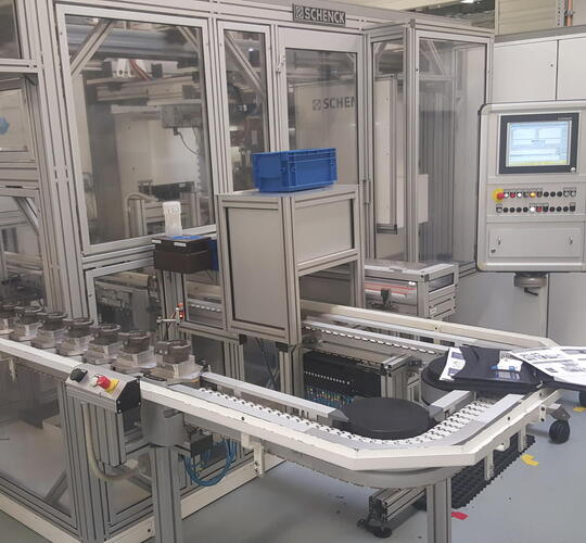 Gebrauchte SCHENK 210 MBRS Auswuchtmaschine | Asset-Trade