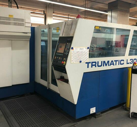 Preiswerte TRUMPF Laser TCL3050 5KW mit Listmaster kaufen | Asset-Trade
